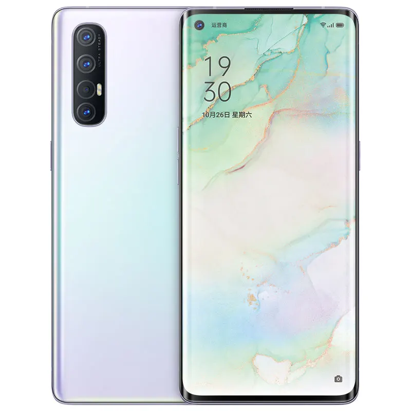 Смартфон Oppo Reno 3 телефон Android 9 0 AMOLED 6 4x128 12 Гб ОЗУ ПЗУ Мп + МП|Смартфоны| |
