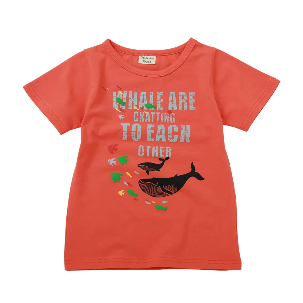 

Summer Childrenswear Korean-style Fashion CHILDREN'S Short-sleeved T-shirt Pure Cotton CHILDREN'S Clothes Summer of BOY'S Half S