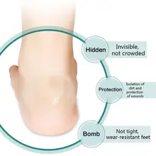 100 шт./кор. Для мужчин Для женщин подходит для различных видов дорожного покрытия средства ухода за кожей стоп для наружных осветительных приборов на высоком каблуке с противоскользящей подошвой пятки износостойкие наклейки