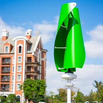 

R&X 600W 24V Wind Turbine Generator Kit 3 phase Vertical Green Wind Power Turbine Generator with Charge Controller Noiseless