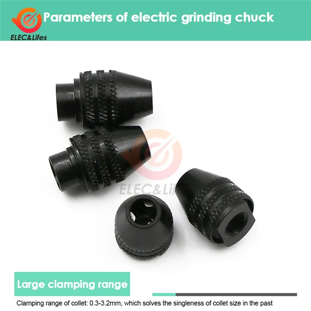 Mandrino Keyless M8 Per Utensili Rotanti - Cambio Rapido Senza Chiave, 3 Mascelle - Foto 12