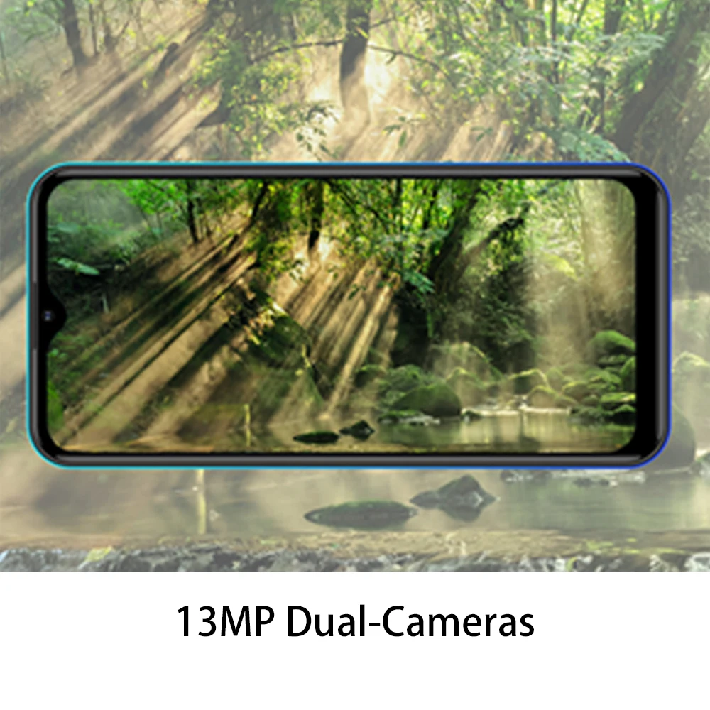 smartphone FIGI Note 1 Telephone 6.6inch Display 4000mAh Battery MTK Helio P25 Octa Core 3GB 32GB Mobile phone 13MP Dual Cameras