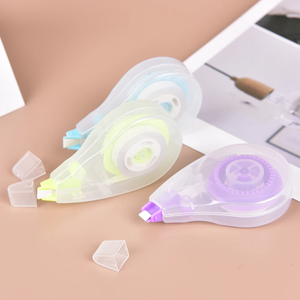 Clear Cute Correction Tape Pens Kawai Korea Kids School Office Supplies Novelty For Student Korean Stationery