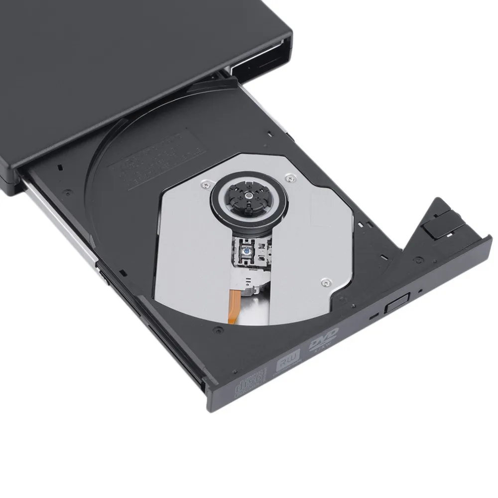 USB 2,0 внешний CD+-RW DVD+-RW DVD-RAM горелки привод писатель для портативных ПК Прямая