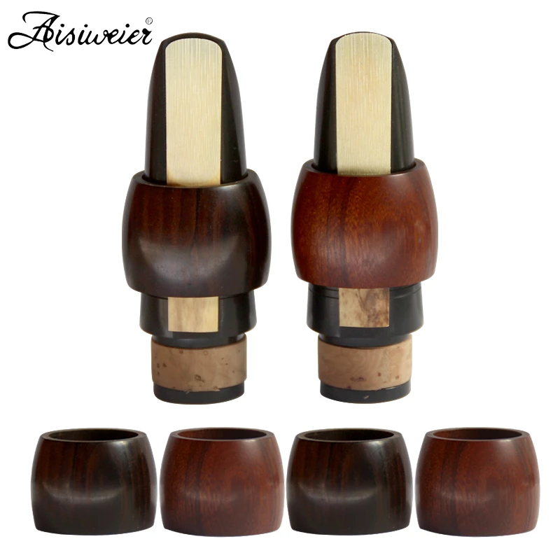 Ebony mouthpiece clamp reed clip Reed Card Instrument Clamp