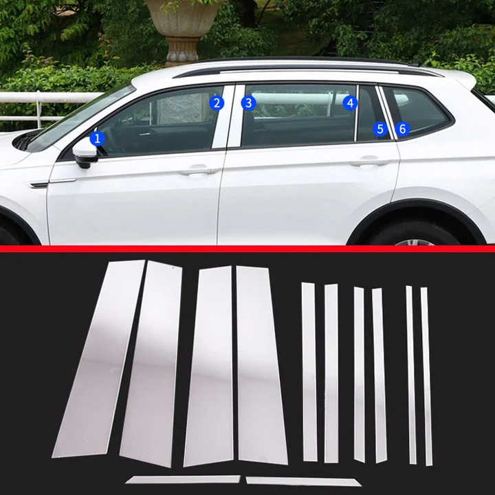 Декоративные аксессуары из нержавеющей стали накладка на столб для окон Honda CR-V CRV