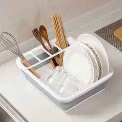 Сушилка для пиал стойка кухонная складная чаша стойка для хранения корзины сушилка для пиал стойка кухонная посуда стойка