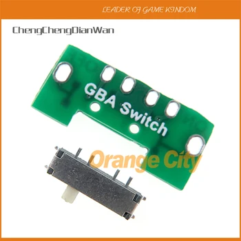 

1set Replacement Power Switch New on off power switch board for GBA game console repair ON OFF Swicth For GBA
