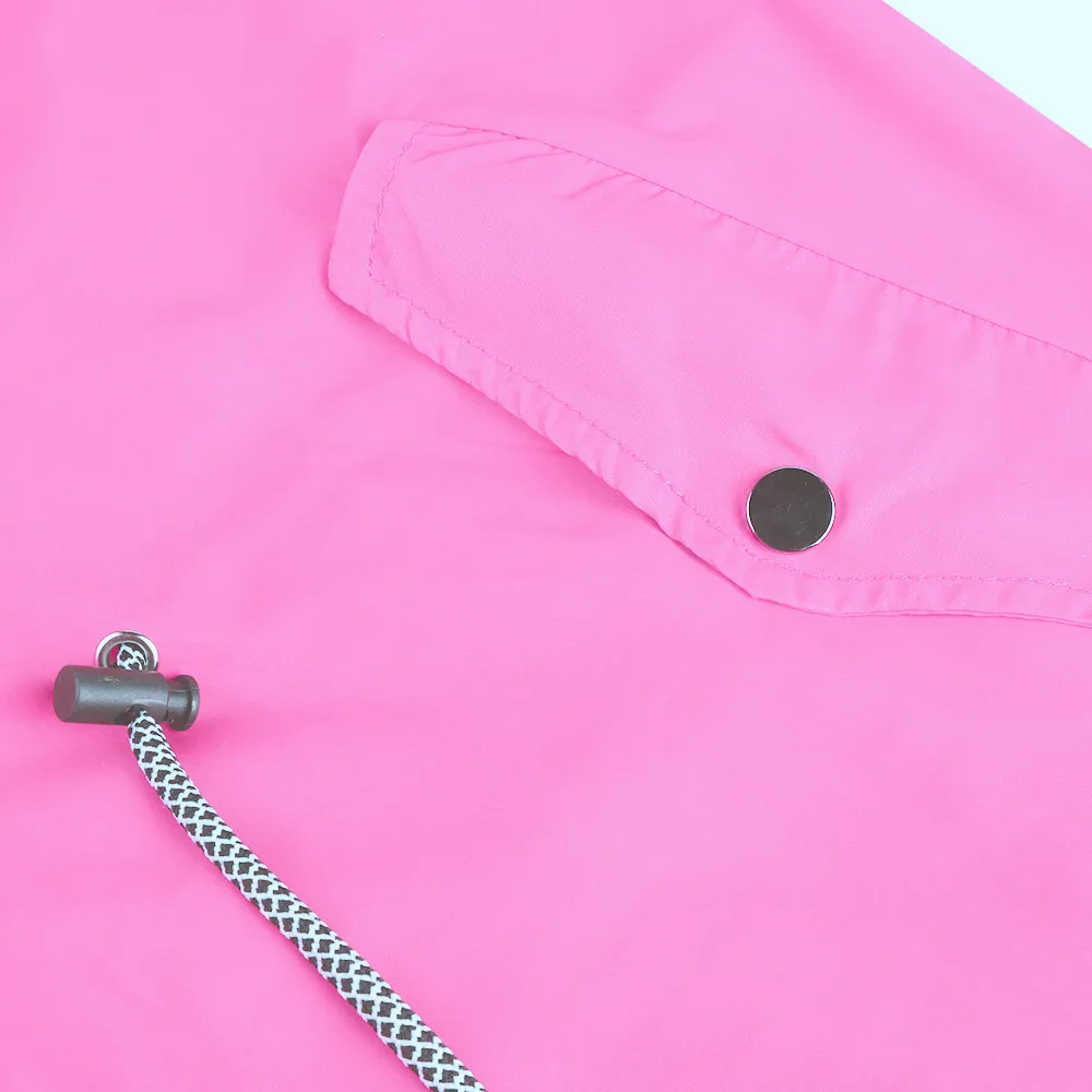 5XL плащ с капюшоном женские Водонепроницаемые Дождевики уличные пончо дождевик сплошной цвет плащ плюс дождевик лесная куртка D25