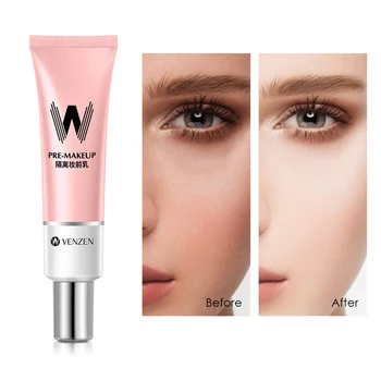 

Hydrating Pink Isolation Face Primer Cream Liquid Matte Invisible Make Up Concealer Pore Oil-control Foundation Primer TSLM2