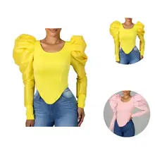 

Spring Blouse High Quality O Neck Anti-fade Trendy Female Pullover Spring Blouse Top for Party Pullover Top Spring Top