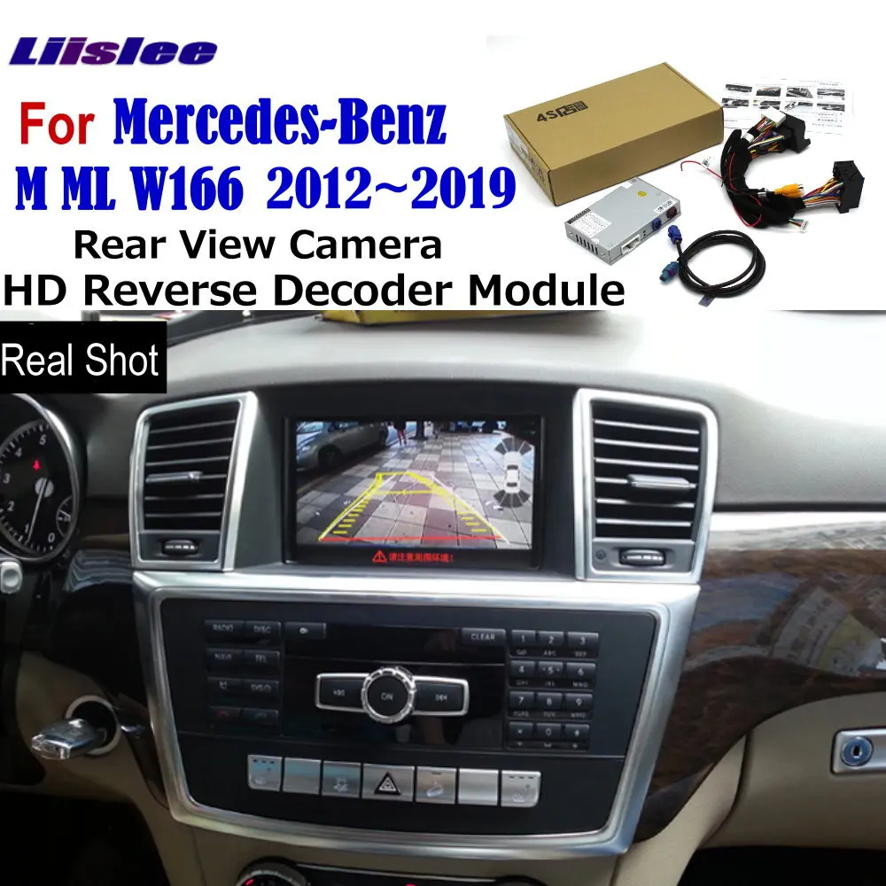 Для Mercedes Benz M ML W166 2012 ~ 2018 2019 оригинальный экран обновленная дорожка парковочная