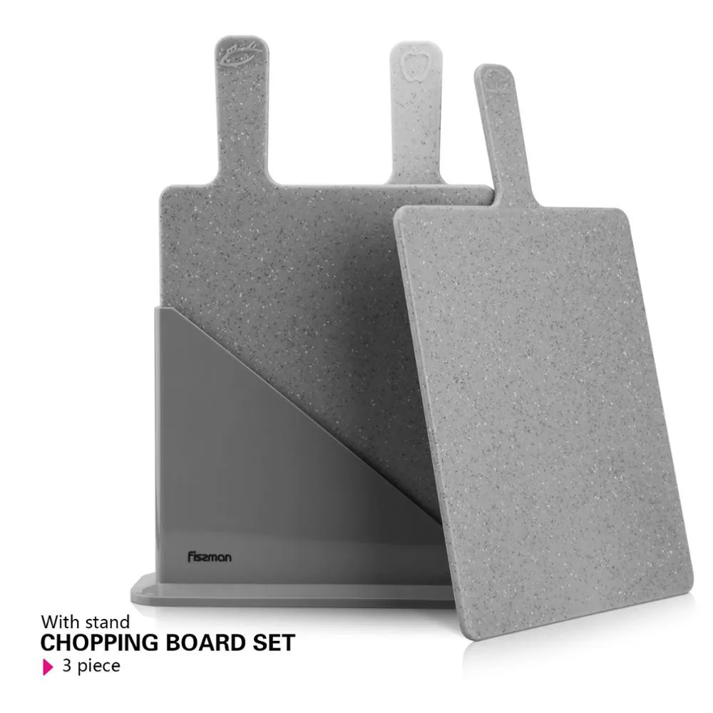 

Plastic cutting board non-slip mats Anti bacterial cutting block-Set of 3 units
