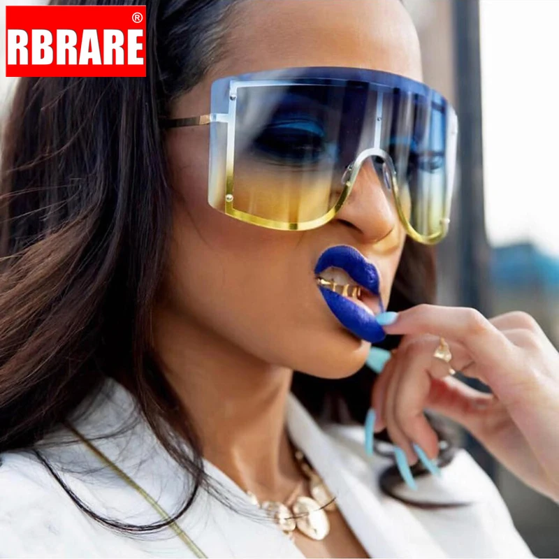 RBRARE Siamese Alloy Sunglasses Women Classic Round Sun Glasses Metal Candy Colors Outdoor Oculos De Sol Feminino UV400