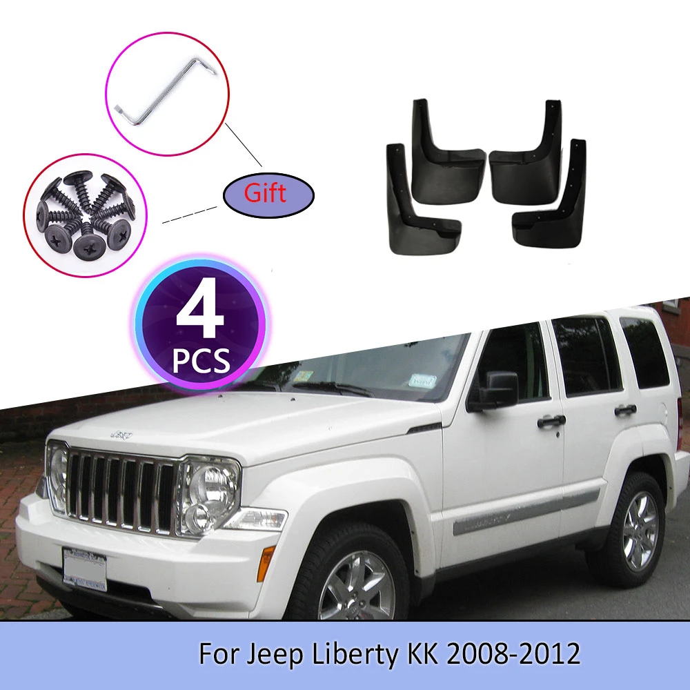 de coche Jeep Liberty KK 2008 2012, accesorios de protección contra salpicaduras, guardabarros de neumático|Guardabarros| - AliExpress