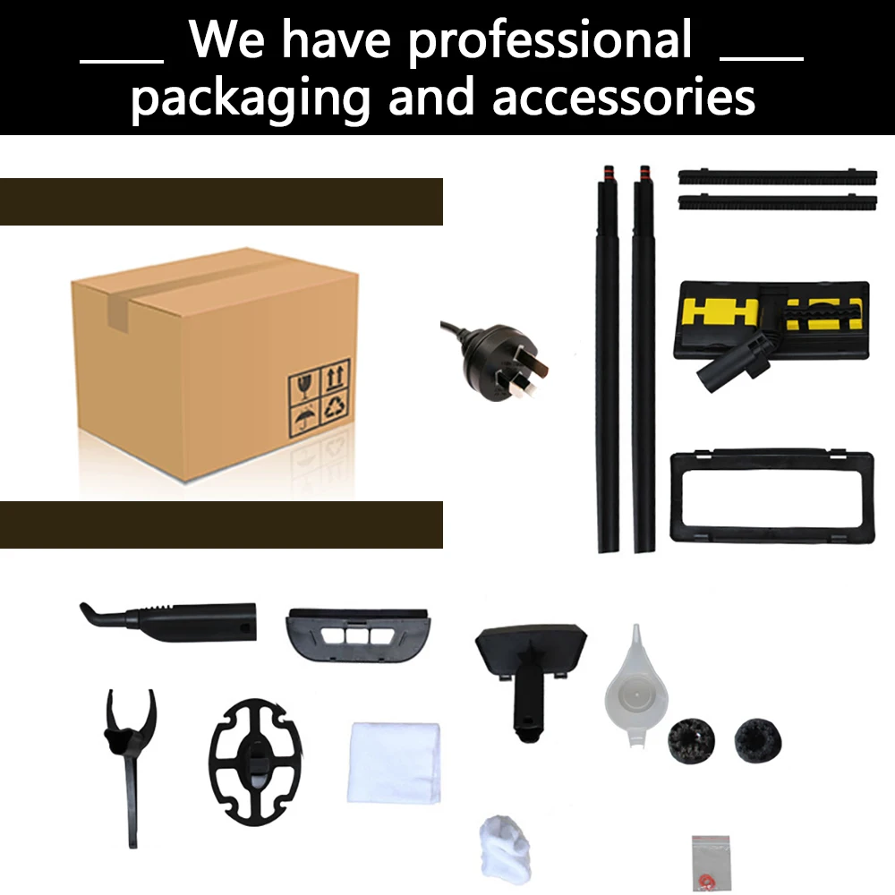 Мощный пароочиститель для влажной и сухой уборки 2000 Вт 4 бар|Мойки высокого