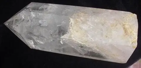 ddh001169 HUGE GIANT NATURAL RAINBOW CLEAR QUARTZ CRYSTAL POINT HEALING