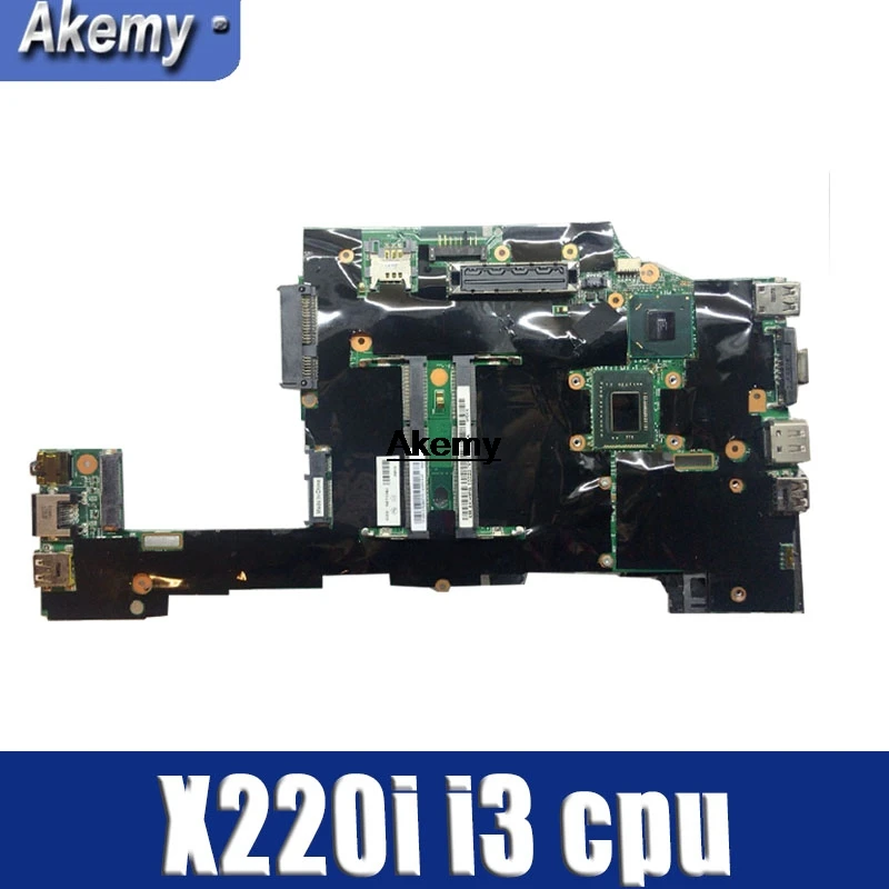 

CPU i3-CPU X220 motherboard for X220 X220I notebook motherboard FRU 04X1816 04W3382 04W0670 QM67 DDR3 100% test work