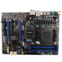 Carte mère MSI 970A G46 MS 7693 Ver 2.0, Socket AM3 + AMD SATA 6 Gb/s DDR3, pièce d'occasion 