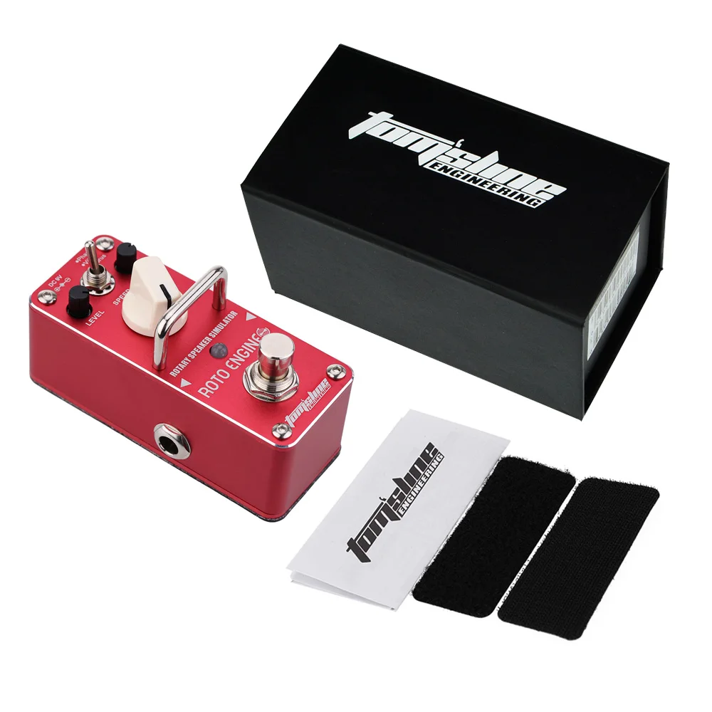 ARE-3 Roto Engine Rotary Speaker Simulator Mini Single Electric Guitar Effect Pedal with True Bypass | Спорт и развлечения