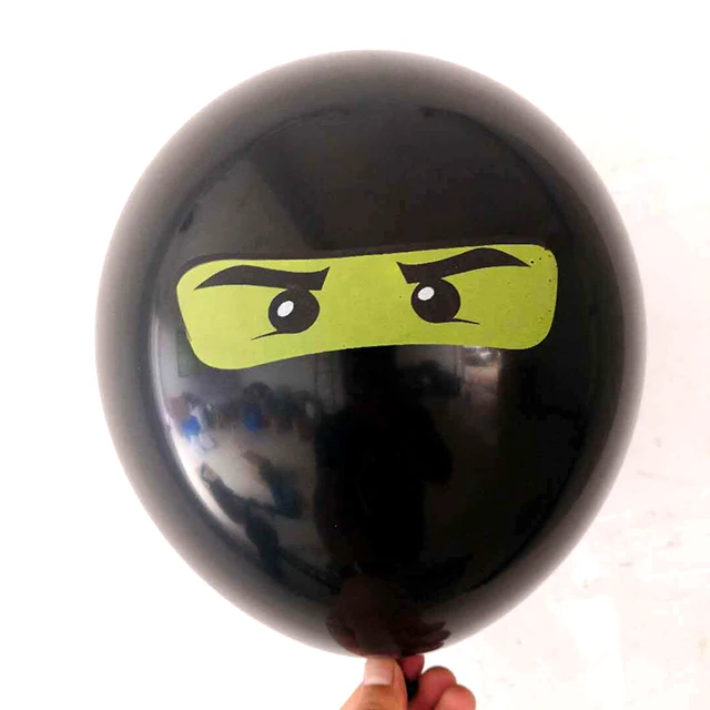10-20pcs Ninjago Balloons for Boys Kids Birthday Party Decoration 12 inch Latex Balloon Party Supplies hat 2