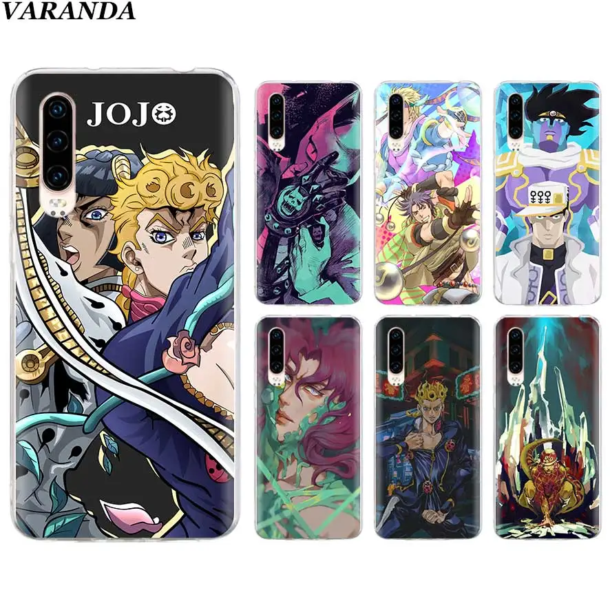 

JoJo's Bizarre Adventure Case for Huawei P30 P20 Pro P10 P9 Lite P Smart Z Plus 2019 Silicone Coque Phone Cubre Cover