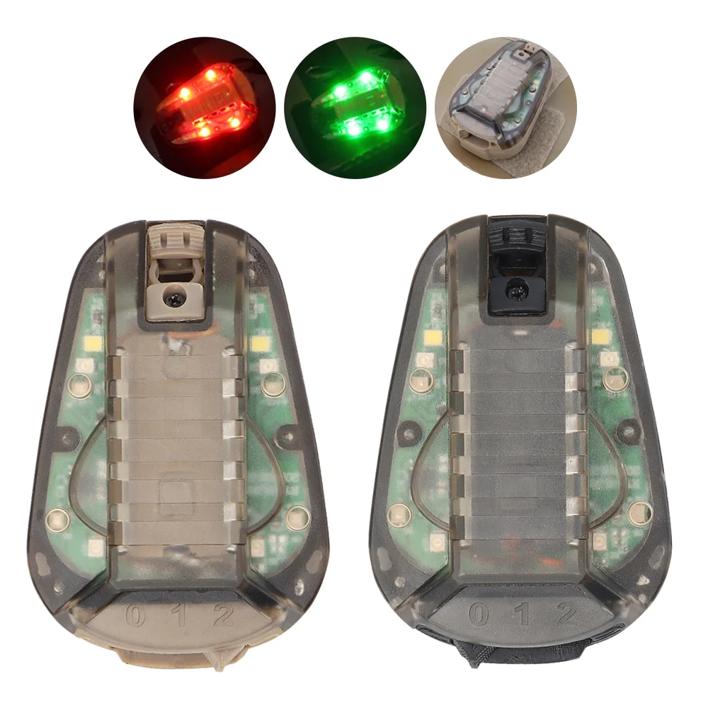 Multipurpose Helmets Strobe Light Waterproof Ladybird Lamp Tactics Survival Safety Flash Light