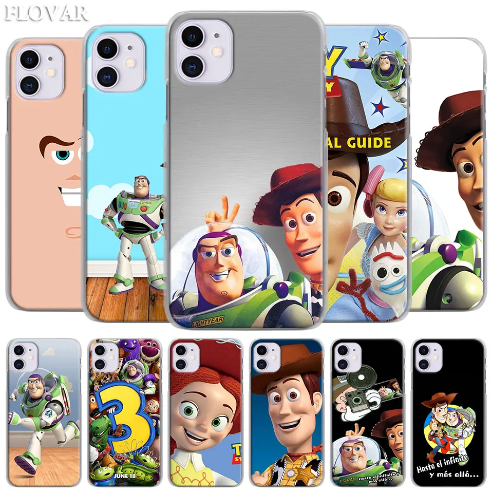 

Cartoon Toy Story Case for Apple iPhone 11 Pro 11 Pro MAX X XR XS MAX 7 8 6 6s Plus 5S SE Hosing Cover Coque