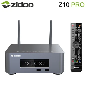 

Zidoo Z10 PRO Smart TV Box Android 9.0 Support Dolby Vision BD MV ISO 4K HDR Realtek RTD1619DR 2GB DDR4 32GB ROM Set Top Box