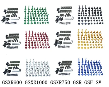 

CNC Complete Fairing Bolts Bodywork Screws Nuts Kit For Fit Suzuki GSXR600 GSXR1000 GSXR750 GSR GSF SV