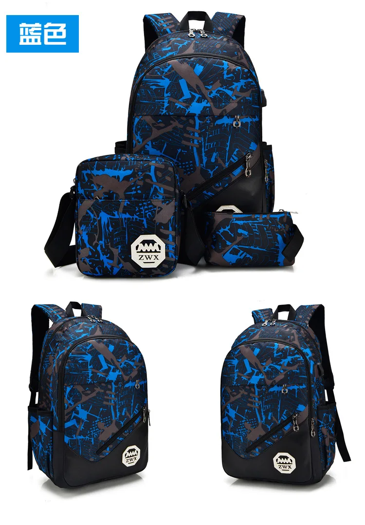 3 в 1 Детская школьная походная сумка для спорта на открытом воздухе USB рюкзак для скалолазания для детей и взрослых рюкзак для путешествий и кемпинга походный рюкзак