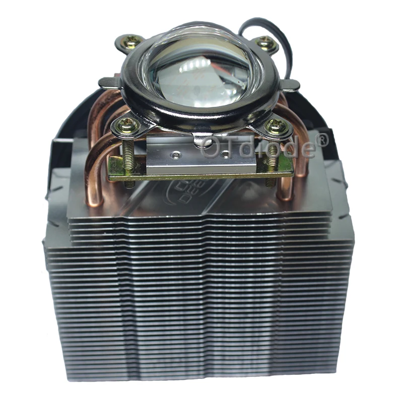 44MM Led Lens+ DC12V 50W- 100W Led Heatsink Cooling Fans For High Power Spot Lights Automobile Lights Projector Lamps