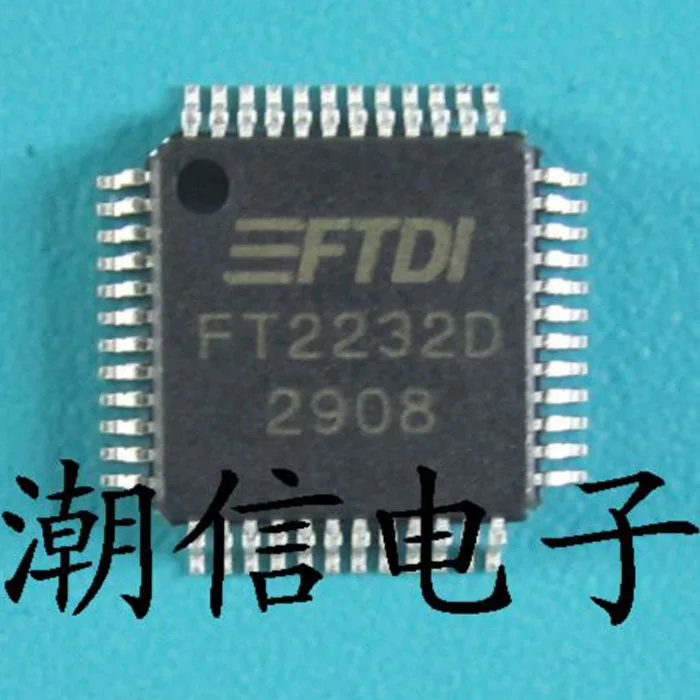 

5pcs/lot FT2232D(QFP-48)