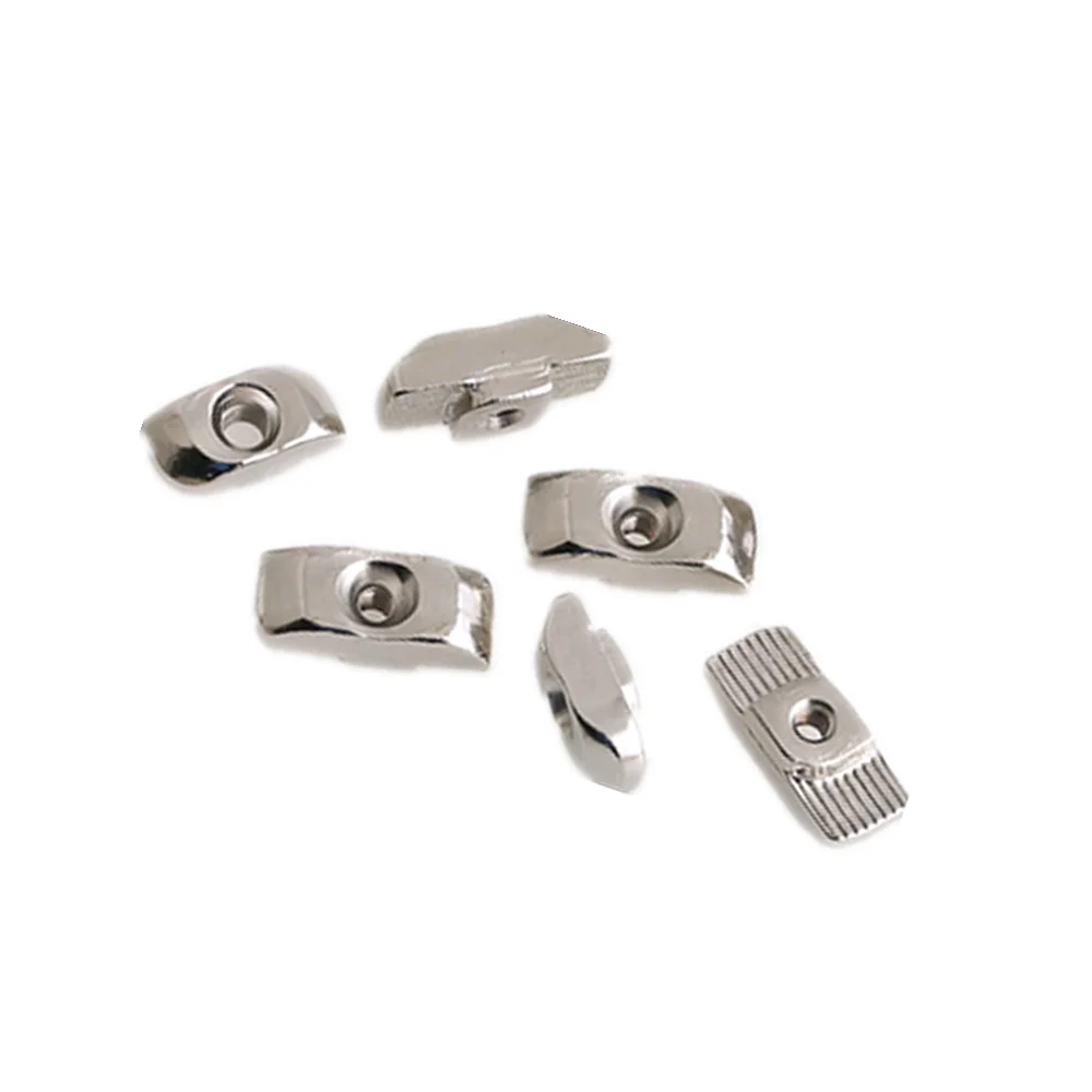 30pcs Slot T-nut Sliding T Nut Hammer Drop In NutM3/M4/M5/M6 for 20 30 40 45Series Fasten Connector Aluminum Extrusion