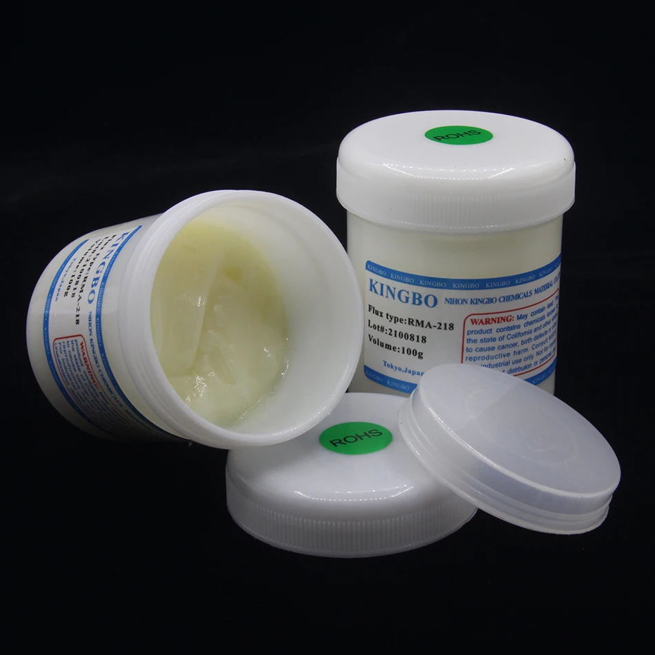 KingBO паяльная паста с флюсом BGA для пайки 100 г SMT Rebaling|flux paste solder|solder flux pasteflux |