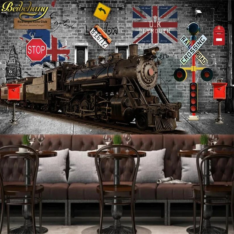beibehang Custom wallpaper for wall paper murals wall stickers Retro