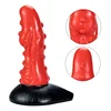 18.3CM Red Black Huge Monster Cock Wide Thick Anal Butt Plug Realistic Dildo G-spot Masturbator Sex Toys For Adult Women 1