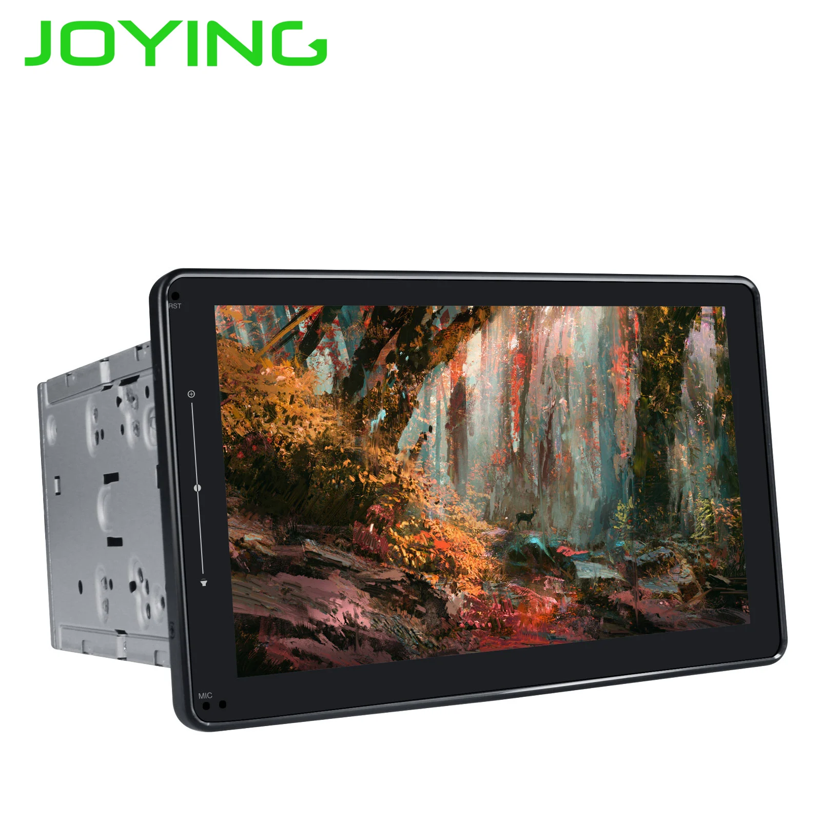 Discount JOYING 2 din univeral car radio head unit 8 inch 1280*720 display Octa Core 2GB Ram built in DSP&GPS support fast boot/SWC/WIFI 1