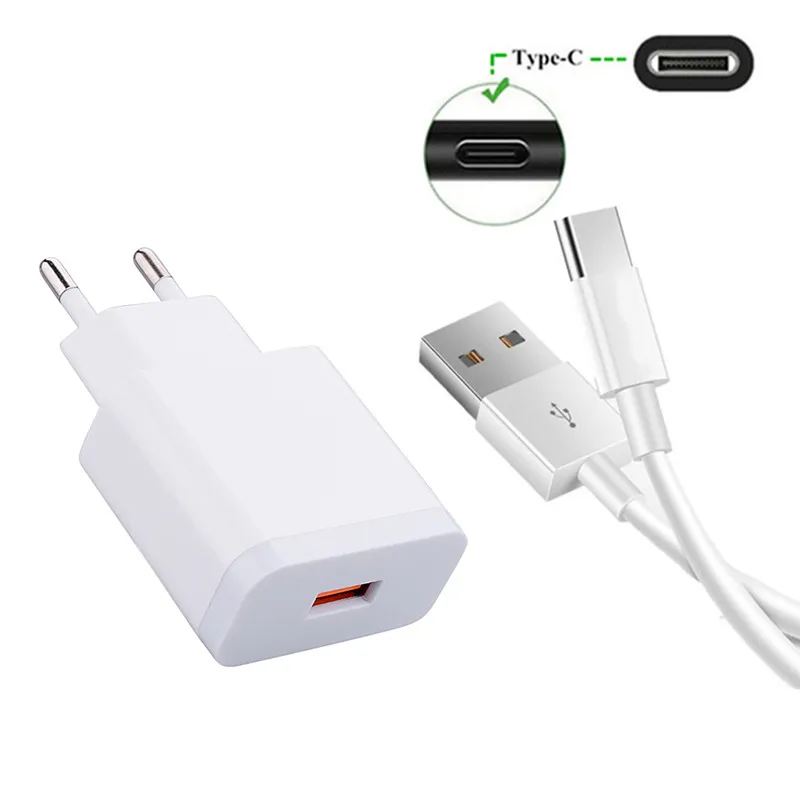 

1M Long Type C Data Charge Cable For Samsung A7 A5 2017 A60 A70 M40 Huawei P10 P20 Mate 10 Honor 20 9X Pro Mobile phone Charger