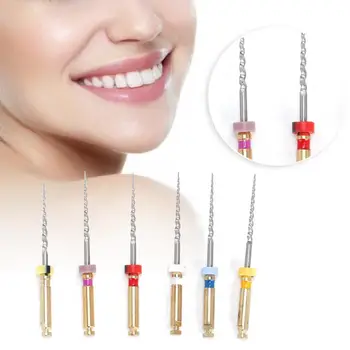 

Teeth Whitening 6Pcs Professional Dental Root Canal Niti File Endodontic Needles Dental Instrument SX-F3 Dental Lab