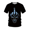 T-shirt Slayer pour hommes et femmes, Streetwear, imprimé tête de mort en 3D, décontracté, à la mode, Hip Hop ► Photo 2/6