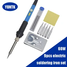 Stylo à souder à température réglable avec interrupteur, tête de fer à souder électrique, outil de réparation de soudage