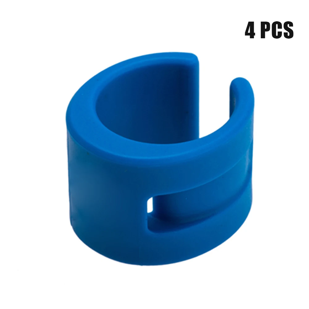 Велосипедная задняя вилка анти-столкновения резиновое защитное кольцо цепь защитный чехол вилка цепь защитный комплект частей M88 - Цвет: blue