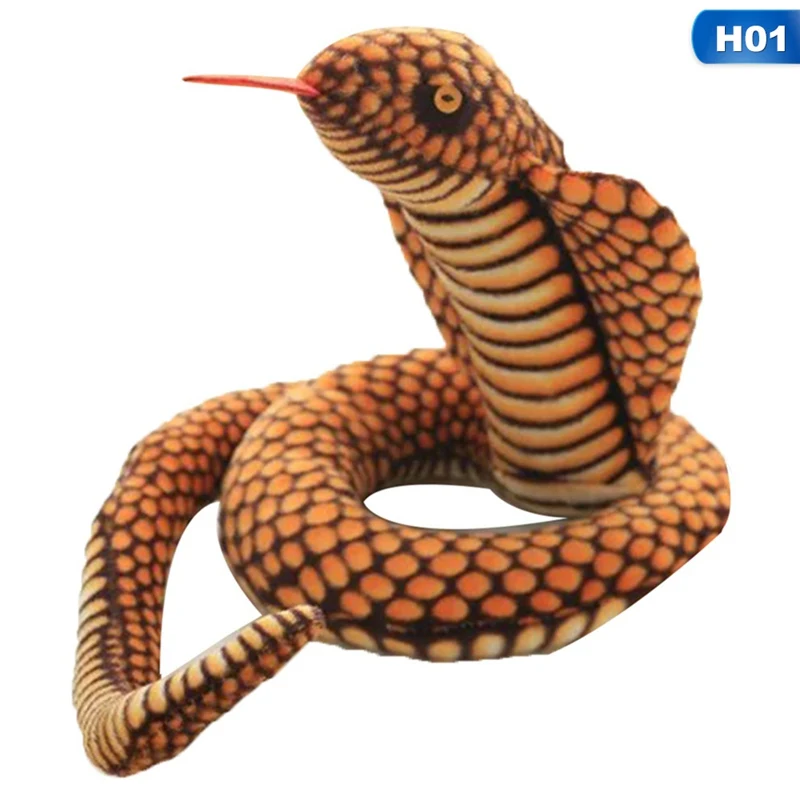 110 см мягкая модель Длинная кукла со змеиным животным реалистичным боа Детская плюшевая игрушка креативный подарок на день рождения стул декоративный, плюшевый игрушка