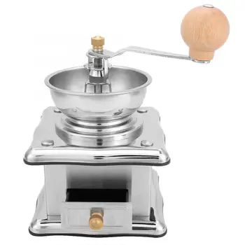 

coffe machine Household Stainless Steel Shape Manual Coffee Mill Grinder Kitchen Grinding Accessory manual coffee