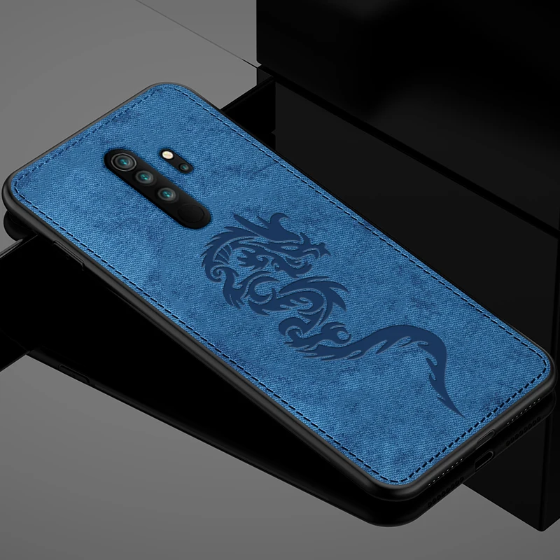 Чехол для Redmi Note 8 Pro чехол Xiaomi 7 MOFi тканевый мягкий из ТПУ противоударный защитный