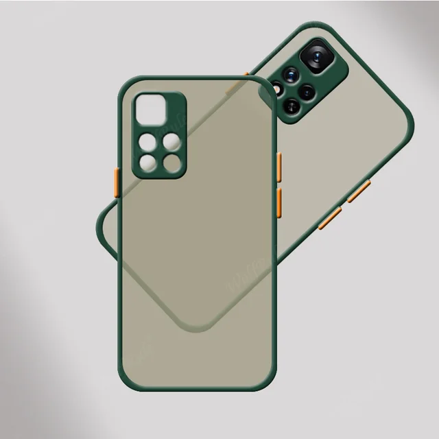 For  Redmi Note 11 Pro Case For Note 11 Pro Cover Colour Frame Matte