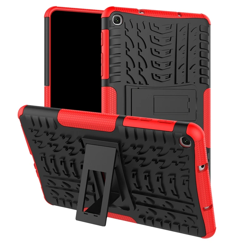 

For Samsung Galaxy Tab A 8.0 2019 SM-T290 SM-T295 Tough Impact Case Heavy Duty Armor Hybrid Shockproof Silicon Hard Back Cover