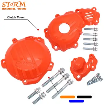 

Motorcycle Clutch Guard Water Pump Cover Ignition Protector For KTM Husqvarna EXC-F SX-F XC-F RC4 R FC FX 250 350 2016-2020