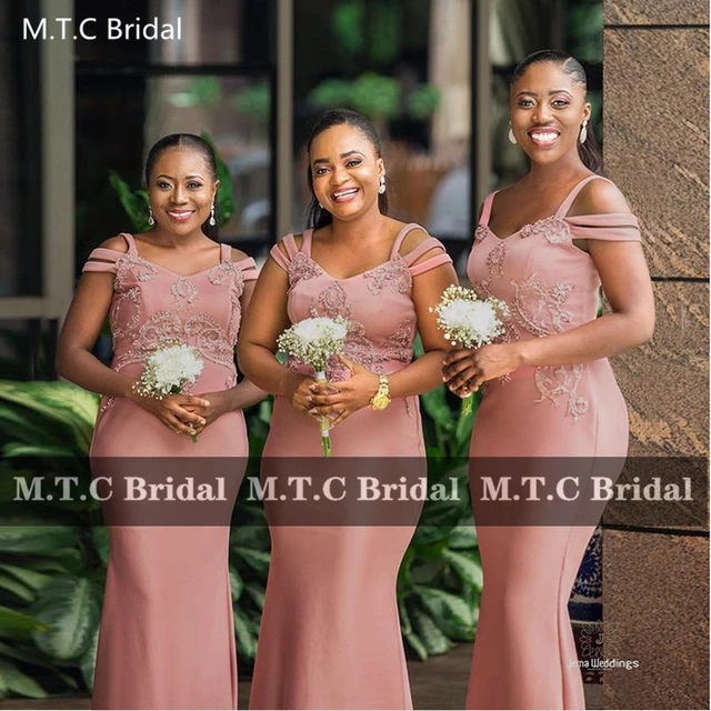 dusty rose bridesmaid dresses